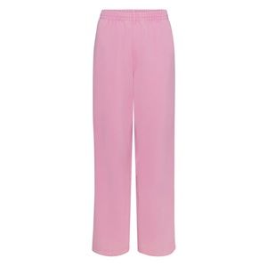 SKIMS PINK BOYFRIEND FLEECE SWEATPANTS